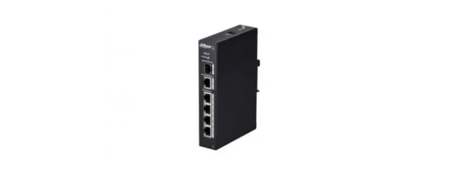 DAHUA DH-PFS3106-4T - компактный сетевой коммутатор для офиса, дома и видеонаблюдения