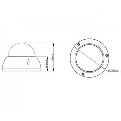 Видеокамера DAHUA DH-HAC-HDBW2220RP-VF Видеокамера DAHUA DH-HAC-HDBW2220RP-VF