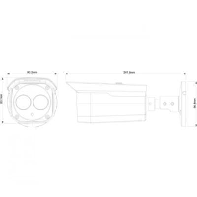 Видеокамера DAHUA DH-HAC-HFW1100BP-0800B Видеокамера DAHUA DH-HAC-HFW1100BP-0800B