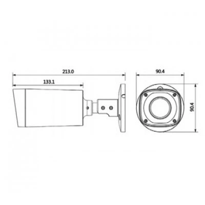 Видеокамера DAHUA DH-HAC-HFW1100RP-VF-S3 Видеокамера DAHUA DH-HAC-HFW1100RP-VF-S3