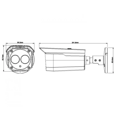 Видеокамера DAHUA DH-HAC-HFW1200BP-0600B Видеокамера DAHUA DH-HAC-HFW1200BP-0600B