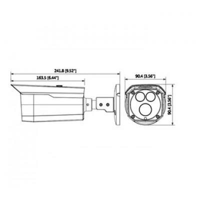 Видеокамера DAHUA DH-HAC-HFW1400DP Видеокамера DAHUA DH-HAC-HFW1400DP