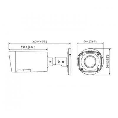 Видеокамера DAHUA DH-HAC-HFW1400RP-VF Видеокамера DAHUA DH-HAC-HFW1400RP-VF