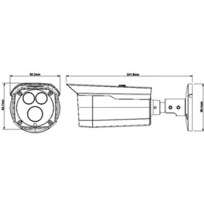Видеокамера DAHUA DH-HAC-HFW2120DP-0800B Видеокамера DAHUA DH-HAC-HFW2120DP-0800B
