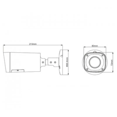 Видеокамера DAHUA DH-HAC-HFW2220RP-VF-IRE6 Видеокамера DAHUA DH-HAC-HFW2220RP-VF-IRE6
