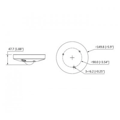 IP-камера DAHUA DH-IPC-EBW81230P IP-камера DAHUA DH-IPC-EBW81230P