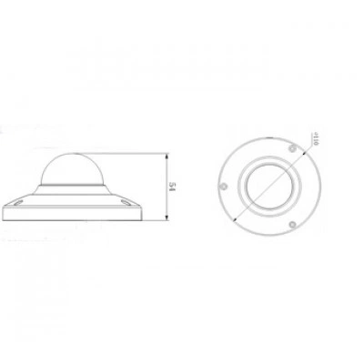 IP-камера DAHUA DH-IPC-HDB4200CP-A-0360B IP-камера DAHUA DH-IPC-HDB4200CP-A-0360B