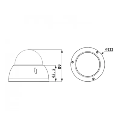 IP-камера DAHUA DH-IPC-HDBW2100RP-Z IP-камера DAHUA DH-IPC-HDBW2100RP-Z