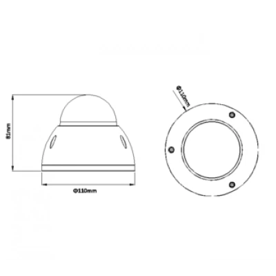 IP-камера DAHUA DH-IPC-HDBW4300EP-S-0600B IP-камера DAHUA DH-IPC-HDBW4300EP-S-0600B
