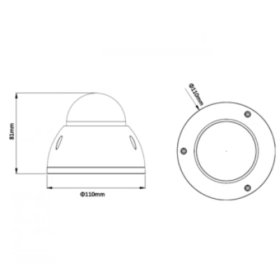 IP-камера DAHUA DH-IPC-HDBW4421EP-0360B IP-камера DAHUA DH-IPC-HDBW4421EP-0360B