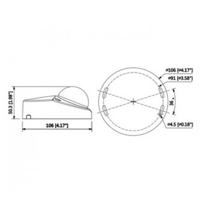 IP-камера DAHUA DH-IPC-HDBW4431FP-AS-0280B IP-камера DAHUA DH-IPC-HDBW4431FP-AS-0280B