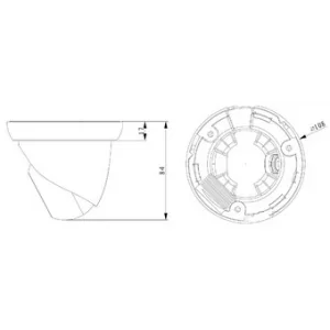 IP-камера DAHUA DH-IPC-HDW1220SP-0280B IP-камера DAHUA DH-IPC-HDW1220SP-0280B