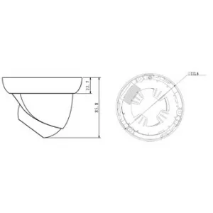 IP-камера DAHUA DH-IPC-HDW4300SP-0280B IP-камера DAHUA DH-IPC-HDW4300SP-0280B