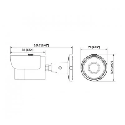 IP-камера DAHUA DH-IPC-HFW1230SP-0280B IP-камера DAHUA DH-IPC-HFW1230SP-0280B