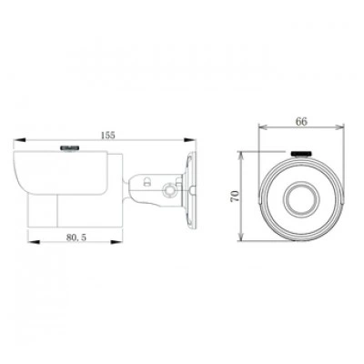 IP-камера DAHUA DH-IPC-HFW1300SP-0600B IP-камера DAHUA DH-IPC-HFW1300SP-0600B