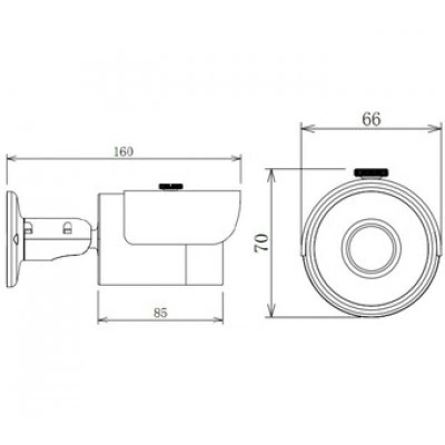 IP-камера DAHUA DH-IPC-HFW4100SP-0600B IP-камера DAHUA DH-IPC-HFW4100SP-0600B