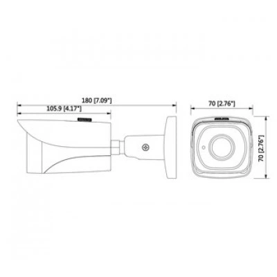 IP-камера DAHUA DH-IPC-HFW4831EP-SE-0280B IP-камера DAHUA DH-IPC-HFW4831EP-SE-0280B