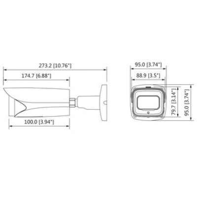 IP-камера DAHUA DH-IPC-HFW5431EP-ZE IP-камера DAHUA DH-IPC-HFW5431EP-ZE
