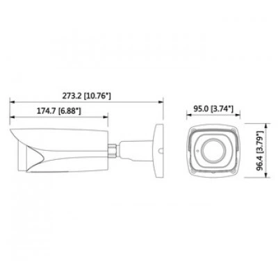 IP-камера DAHUA DH-IPC-HFW5830EP-Z5 IP-камера DAHUA DH-IPC-HFW5830EP-Z5