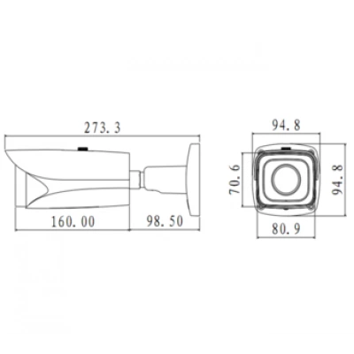 IP-камера DAHUA DH-IPC-HFW8301EP IP-камера DAHUA DH-IPC-HFW8301EP