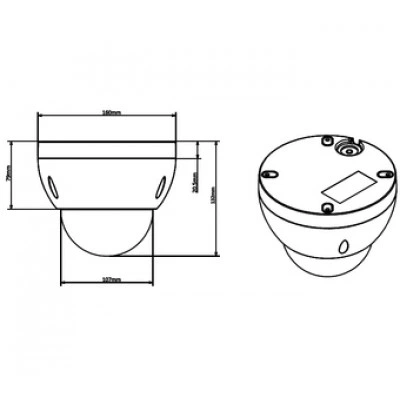 IP-камера DAHUA DH-SD32203S-HN IP-камера DAHUA DH-SD32203S-HN