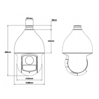Видеокамера DAHUA DH-SD59225I-HC Видеокамера DAHUA DH-SD59225I-HC