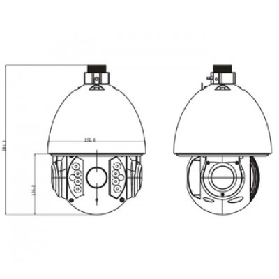 Видеокамера DAHUA DH-SD6A230I-HC Видеокамера DAHUA DH-SD6A230I-HC