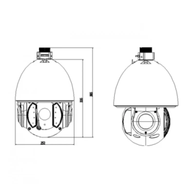 IP-камера DAHUA DH-SD6AW230-HNI IP-камера DAHUA DH-SD6AW230-HNI