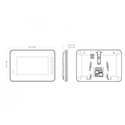 Домофон DAHUA DH-VTH1560B Домофон DAHUA DH-VTH1560B