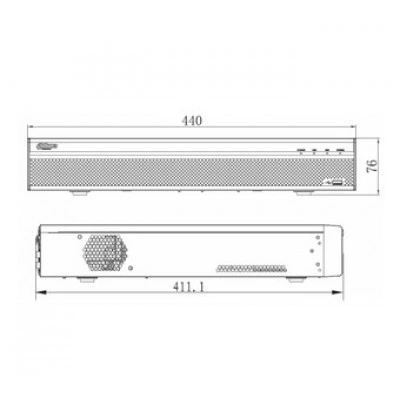 IP-видеорегистратор DAHUA DHI-NVR5416-4KS2 IP-видеорегистратор DAHUA DHI-NVR5416-4KS2