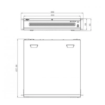 IP-видеорегистратор DAHUA DHI-NVR608-128-4KS2 IP-видеорегистратор DAHUA DHI-NVR608-128-4KS2