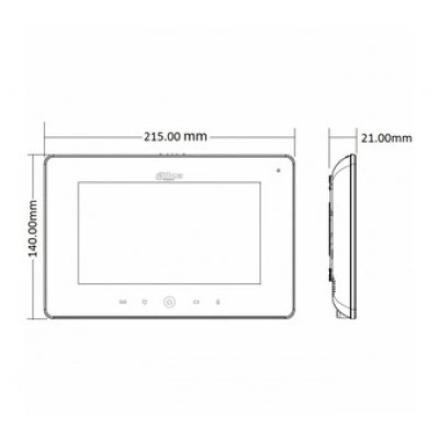 Домофон DAHUA DHI-VTH5521DW Домофон DAHUA DHI-VTH5521DW
