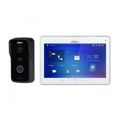 Домофон DAHUA DHI-VTK-VTO2111D-WP-VTH5221D