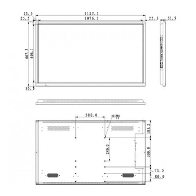 Монитор DAHUA DHL49-4K Монитор DAHUA DHL49-4K