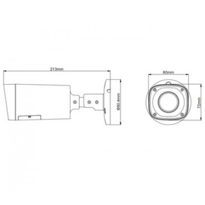 Видеокамера DAHUA HAC-HFW2120R-VF Видеокамера DAHUA HAC-HFW2120R-VF