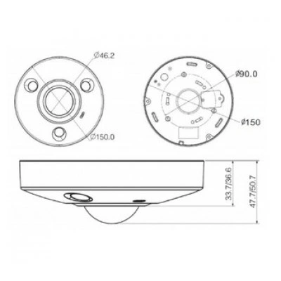 IP-камера DAHUA IPC-EBW8600 IP-камера DAHUA IPC-EBW8600