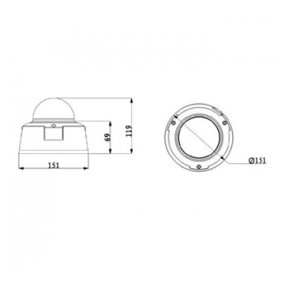 IP-камера DAHUA IPC-HDB5202 IP-камера DAHUA IPC-HDB5202