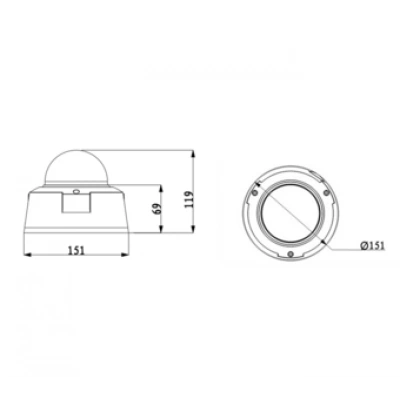 IP-камера DAHUA IPC-HDBW8301 IP-камера DAHUA IPC-HDBW8301