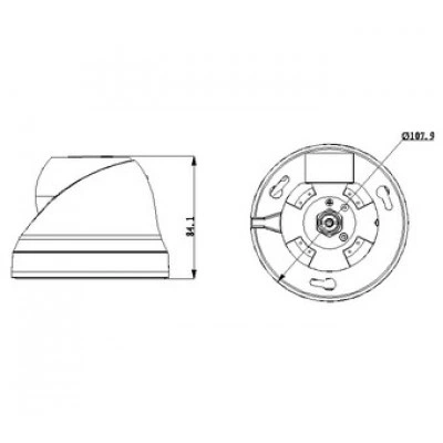IP-камера DAHUA IPC-HDW4100C IP-камера DAHUA IPC-HDW4100C