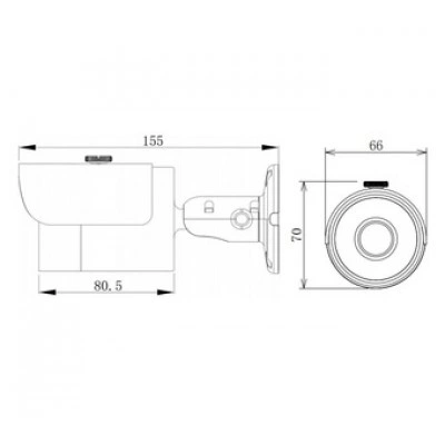 IP-камера DAHUA IPC-HFW1000SP-0360PB IP-камера DAHUA IPC-HFW1000SP-0360PB