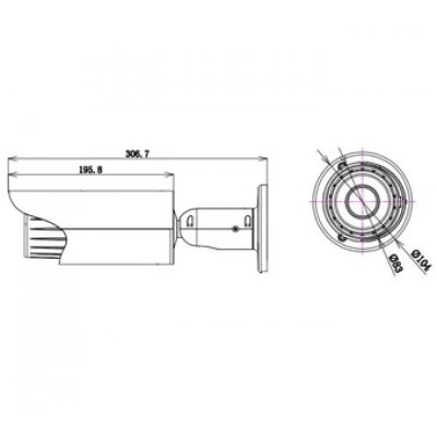IP-камера DAHUA IPC-HFW5200C-L IP-камера DAHUA IPC-HFW5200C-L