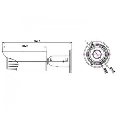 IP-камера DAHUA IPC-HFW5200C IP-камера DAHUA IPC-HFW5200C